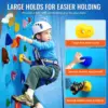 /Outdoor 32 Rock Climbing Holds Climbing Rocks Rock Wall Holds Grip Indoor 3