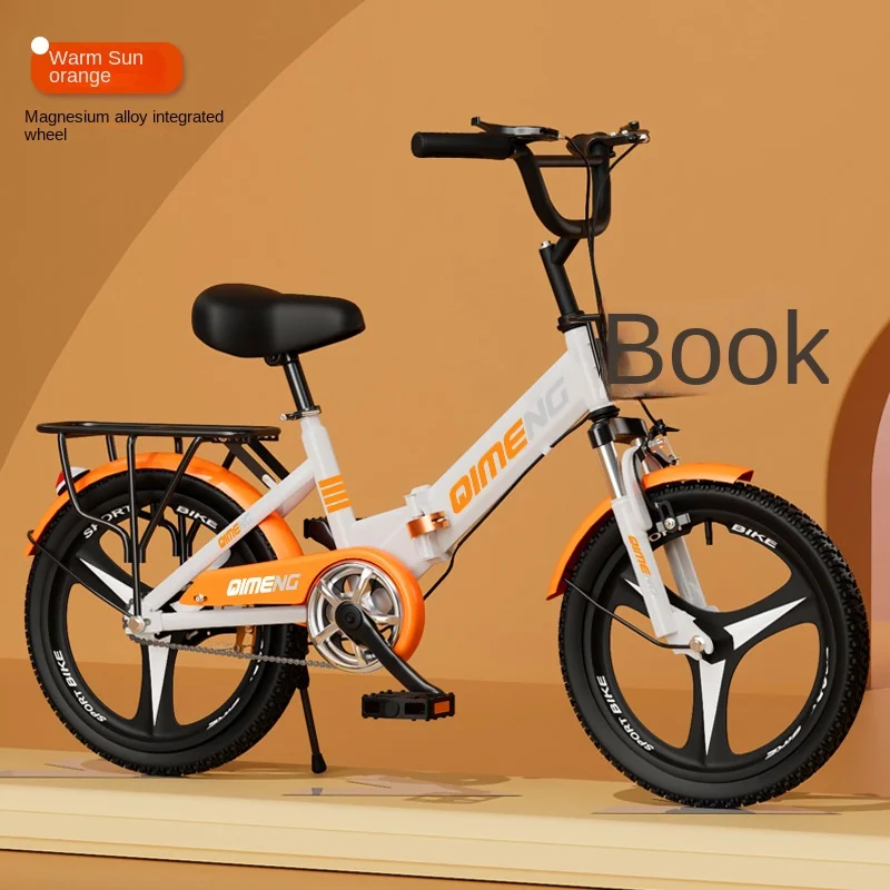 子供用折りたたみ自転車,男の子と女の子用,学生用ギフト,ミドルサイズ