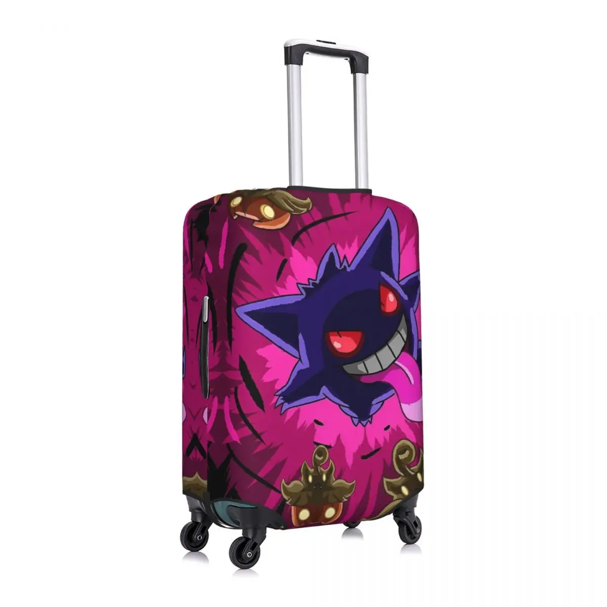 Gengar Pokemon Suitcase Cover Practical Business Protector Luggage Supplies Vacatio 3