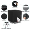 Zipper IBC Tote Cover 330 Gallon for 210D Oxford cloth 1000L Outdoor Water Tank Protective Cover Dust and sun (Black /Green） 3