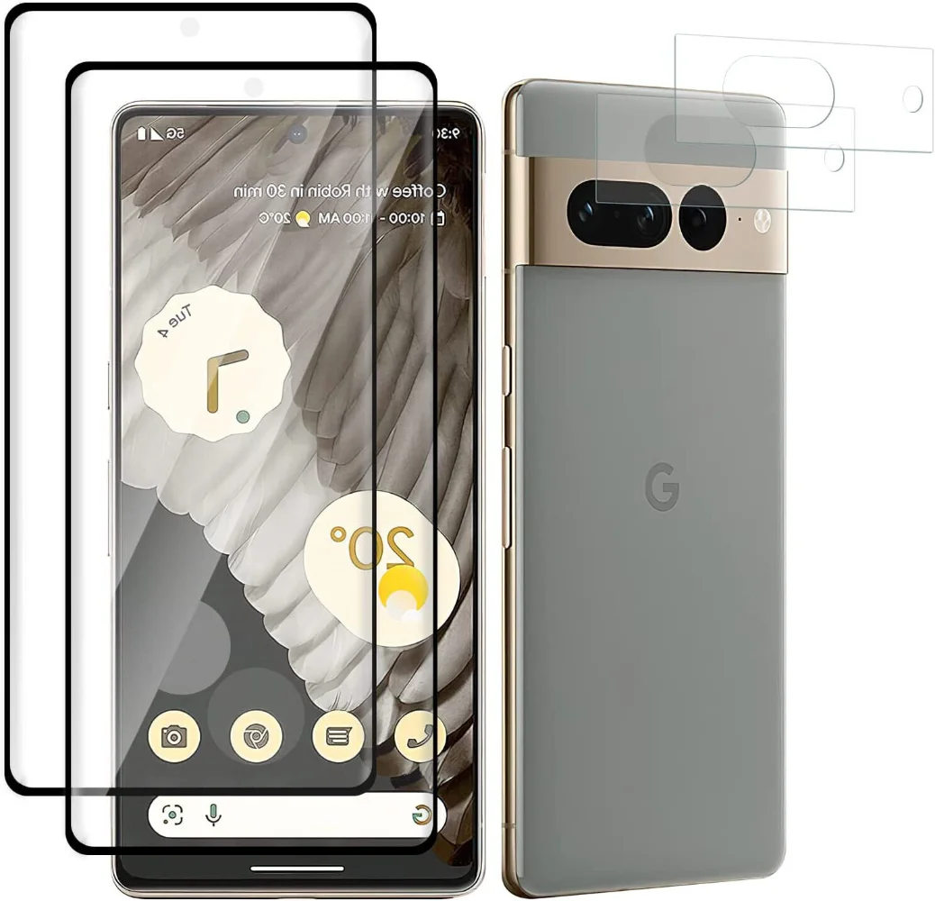 Vetro Temperato 4 In 1 Per Google Pixel 7 Pro Pixel 6A 6 Pellicola Protettiva Per Obiettivo Della Fotocamera Con Protezione Dello Schermo Pixel 7 6A 6