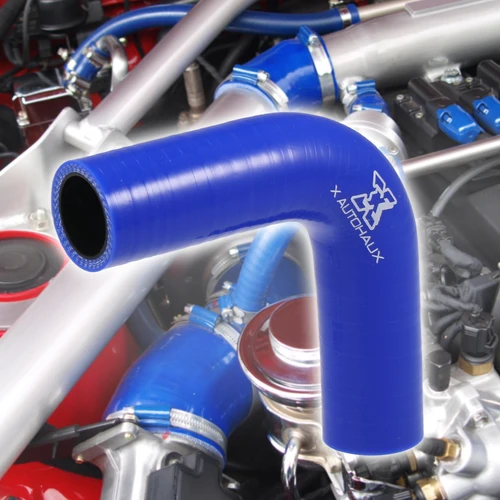 X Autohaux 실리콘 호스 커플러 인터쿨러 튜브 파이프, 길이 100mm, 13-16mm, 16-19mm, 16-22mm, 51mm-76mm, 90 도 엘보 2