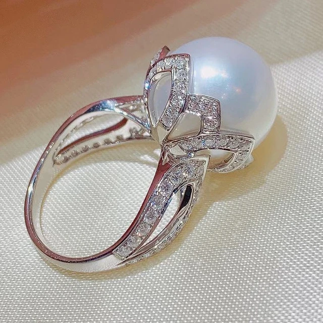 Manufacturer Customized Fashion Jewelry Ins Fashion Light Luxury  Temperament Ring Jewelry High Quality Wholesale Double Layer Pearl Ring -  China Fashion Jewelry and Ring price | Made-in-China.com