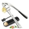 Premium Garlic Press Stainless Steel Garlic Mincer Easy CleanManual Garlic Press Professional Garlic Mincer Grinder Kitchen Tool