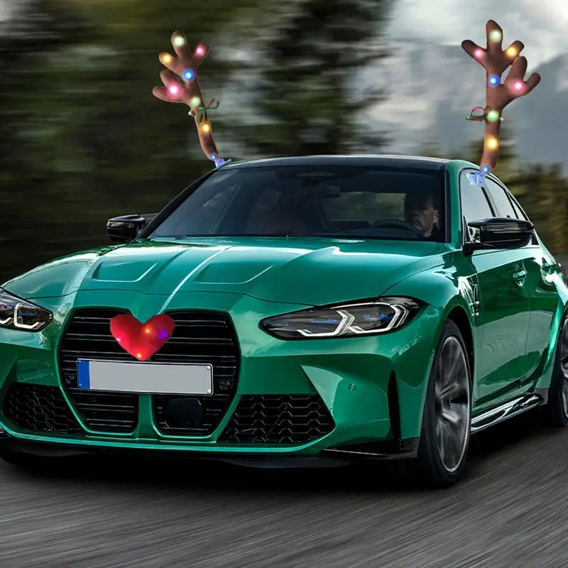 Foute kersttrui rendier Rudolf met rode kerstmuts blauw dames voor