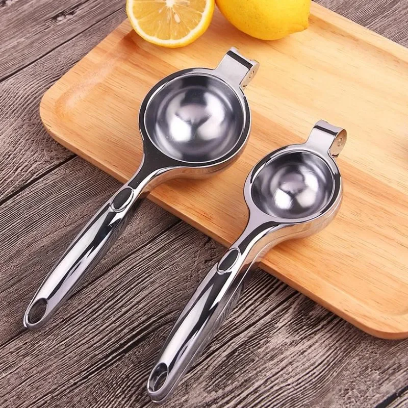 Manual Lemon Squeezer Zinc Alloy Orange Squeezer Juicer Fruit Juice Citrus Press Machine Handle Press Lemon Clip Kitchen Gadgets