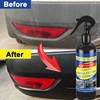 Car Plastic Restorer Coating Agent Auto Plastic Rubber Exterior Repair Clean Refresh Restoration Agent Black Shine Seal Brighten 2