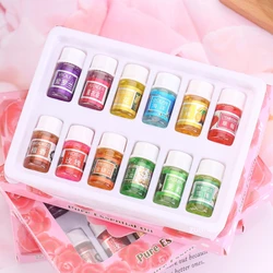 12Pcs/Set Essential Oils For Aromatherapy Diffusers Sleep Oil Essential Rose Lemon Aroma Massage Oil Air Purifier Lavender Oils