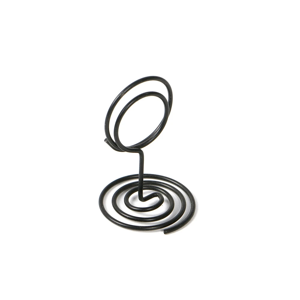 Black Wire Number Place Card Table Stand Picture Memo Note Photo Clips Holder Wedding Party Office School Supplies