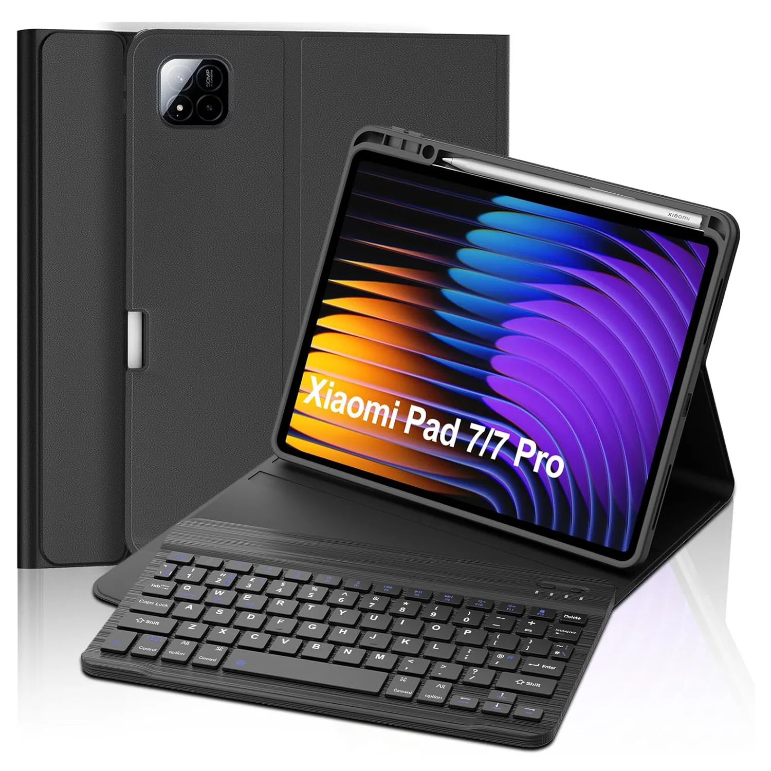 Premium Keyboard Case with Pencil Holder