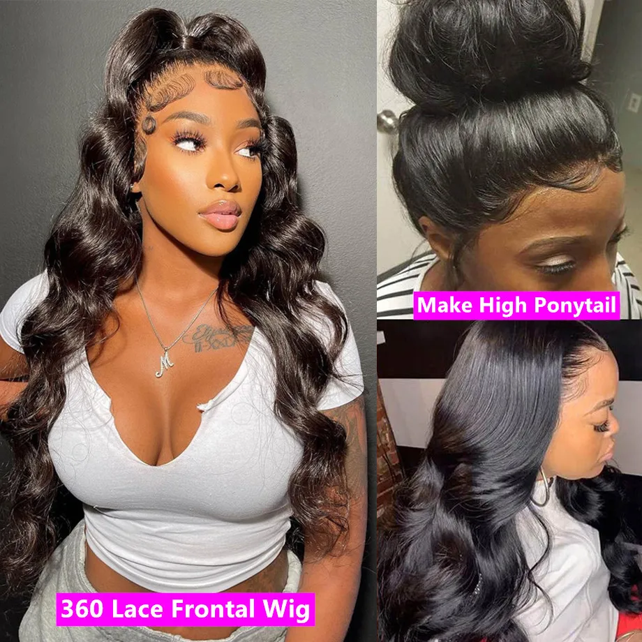 Body Wave Lace Front Wig 360 Lace Frontal Wig Hd Lace 13x6 Brazilian Wigs For Women PrePlucked 13x4 Lace Frontal Human Hair Wigs