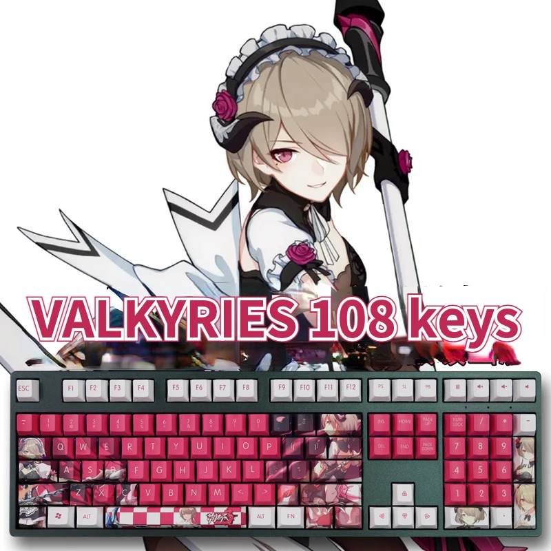 

Механическая клавиатура с 108 клавишами Honkai Impact 3 VALKYRIES Cherry Profile