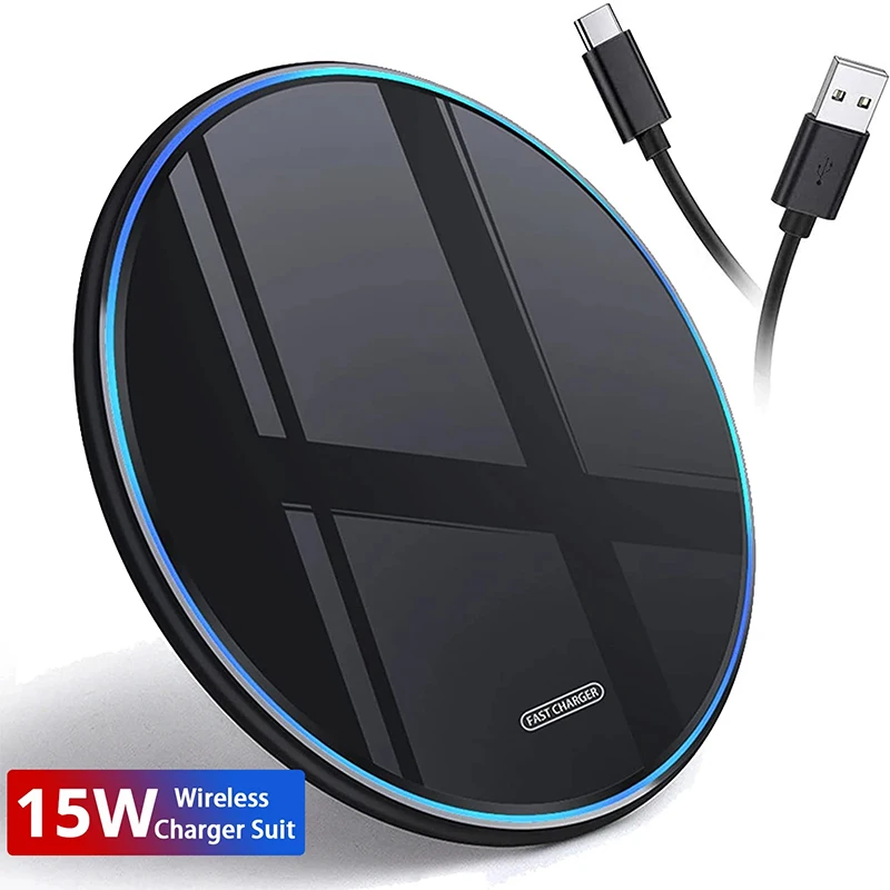 High-Speed 15W Quick Wireless Charging Pad