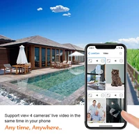 La caméra 4K DIY sans fil WiFi 2.0MP prend en charge l'application pour téléphone intelligent pour regarder la diffusion en direct à distance Moniteur IPC de qualité 1080P 3 modèles disponibles 3