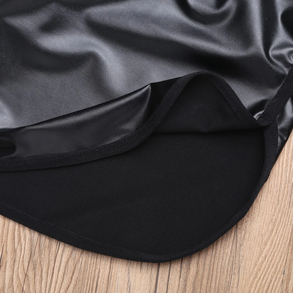 YiZYiF Shiny Shorts Men Boxers Shorts Faux Leather Sport Hot Boxer Fitness Short Pants Back Pocket Gyms Men Shorts men clothes 5