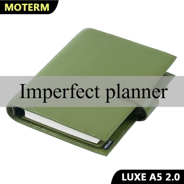 Moterm Luxe 2.0 Rings Planner - Pocket (Pebbled)