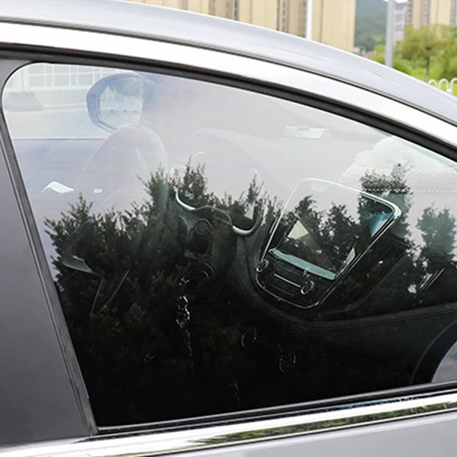 50*300CM 2mil Car Window Film 5%/20%/35%/50%/70% VLT Black Window Tinting Glass Shading Sticker Auto Home Summer UV Protector 5