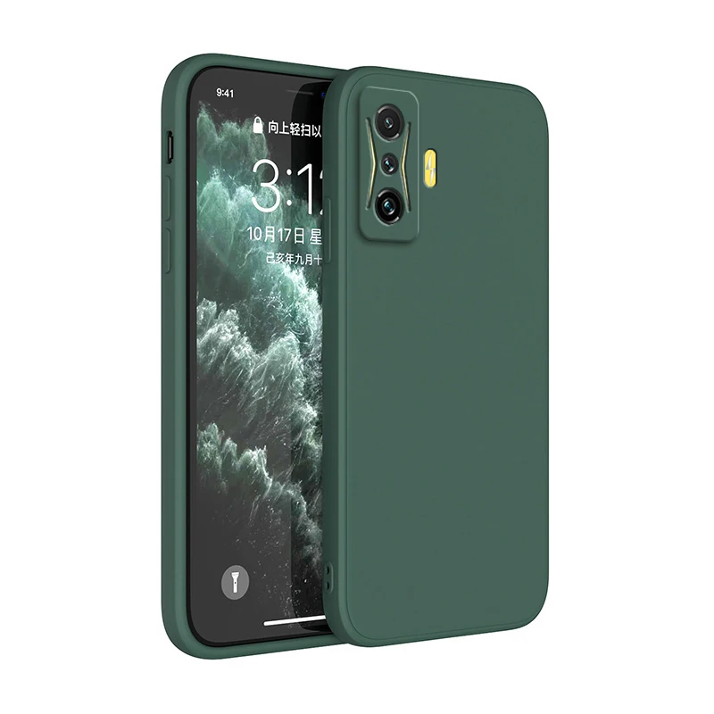 Original Camera Protection Liquid Silicone Ultra Thin Case - Soft Classic Cover