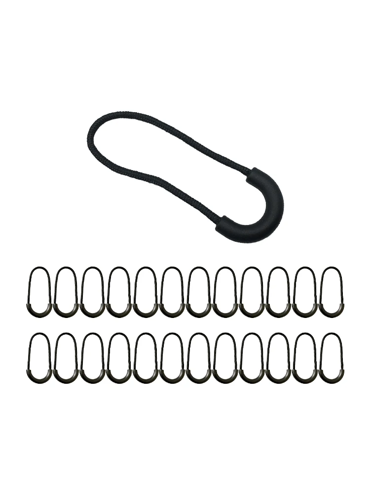 배낭 지퍼 풀 교체 U자형 재킷 운동복, 범용 부츠 가방, 필수 수리 도구, DIY 공예 익스텐더, 24 개
