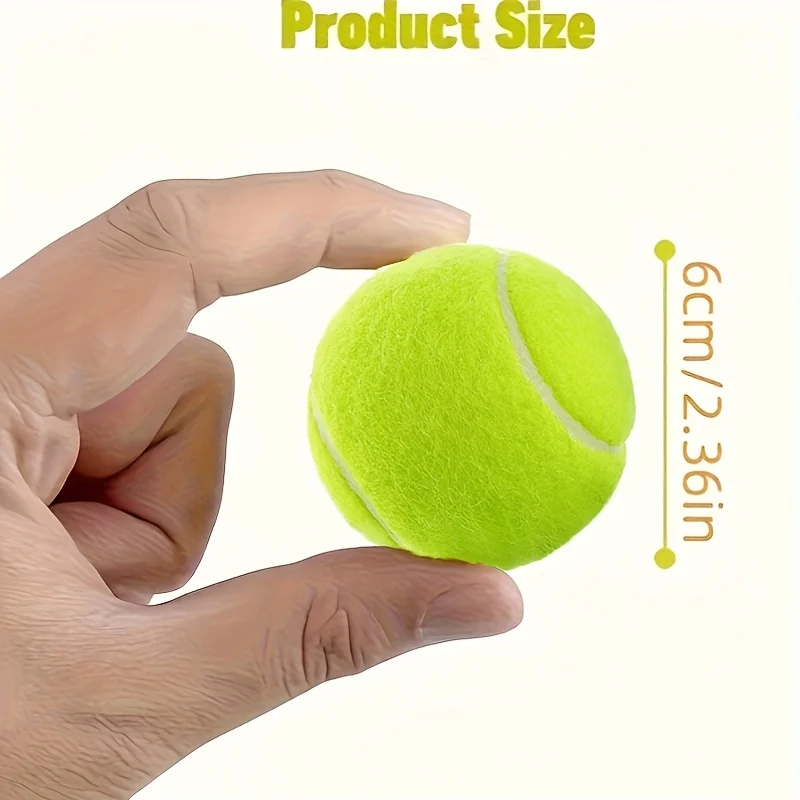 Interactive Dog Rubber Tennis Chew Toy - 2