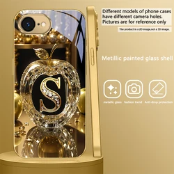 Exquisite Luxury Gold Glass Phone Case - iPhone 12 Mini (JS - SMJ42509061)