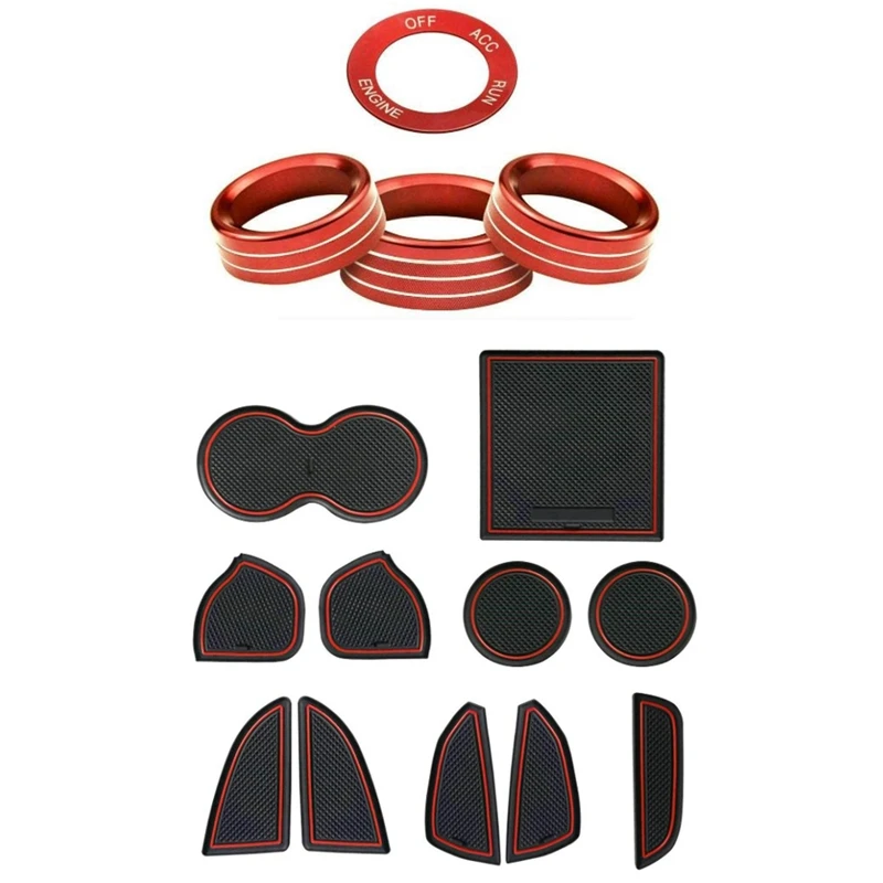 

Накладка на кнопку кондиционера автомобиля, для Dodge Challenger 2015, с подставкой