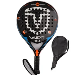 (Spot) 2022 New Racket Pala Padel Carbon Fiber Tennis Racket Outdoor Sports Equipment for Men and Women Board Racket with Bag