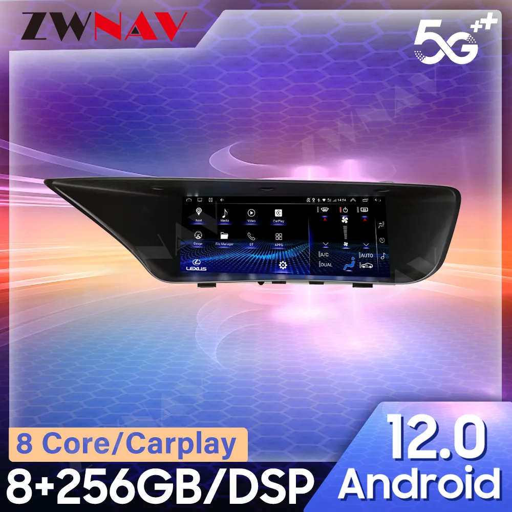 

For Lexus GS 2012 - 2021 CARPLAY Android 12 Car Radio Stereo Receiver Autoradio Multimedia Player GPS Navigation