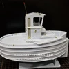 RC Beaver Tugboat Mini Cute Tug 205mm30 Scale Hand-assembled Simulation Ship Model ABS Plate 5