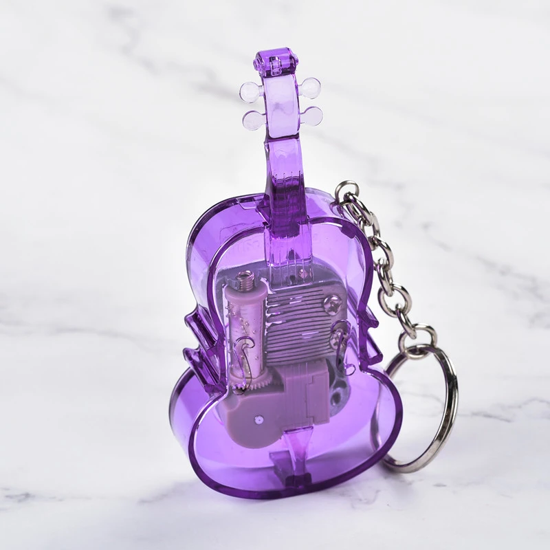 Creative Music Keychain Megaphone Music Box Music Box Mini Color