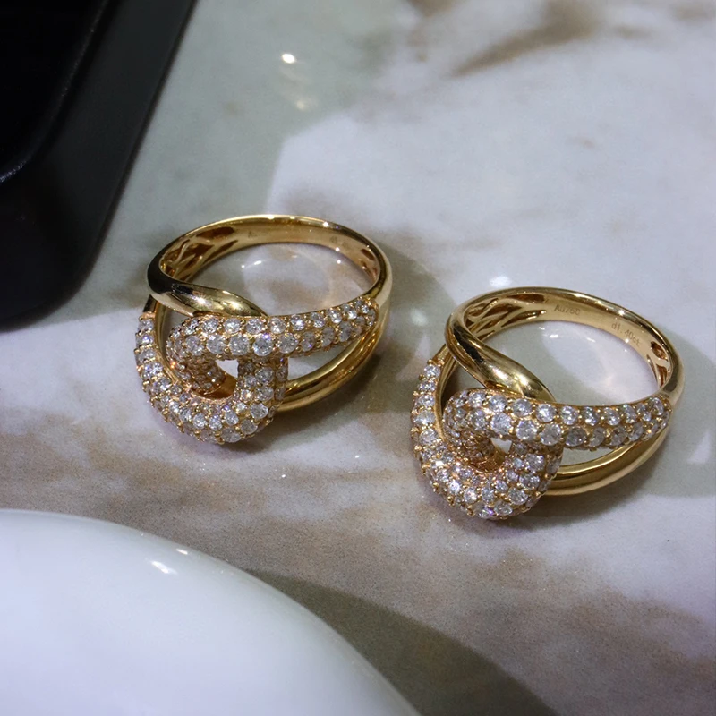 Aazuo Hot Sale Fine Jewelry 18K Yellow Gold Real Diamonds 1.4ct Luxury Letter X Ring Gift for Woman Engagement Party Au750 10 S6928f87d03ee4e878c98d250ddde5bde9 Aazuo Hot Sale Fine Jewelry 18K Yellow Gold Real Diamonds 1.4ct Luxury Letter X Ring Gift for Woman Engagement Party Au750