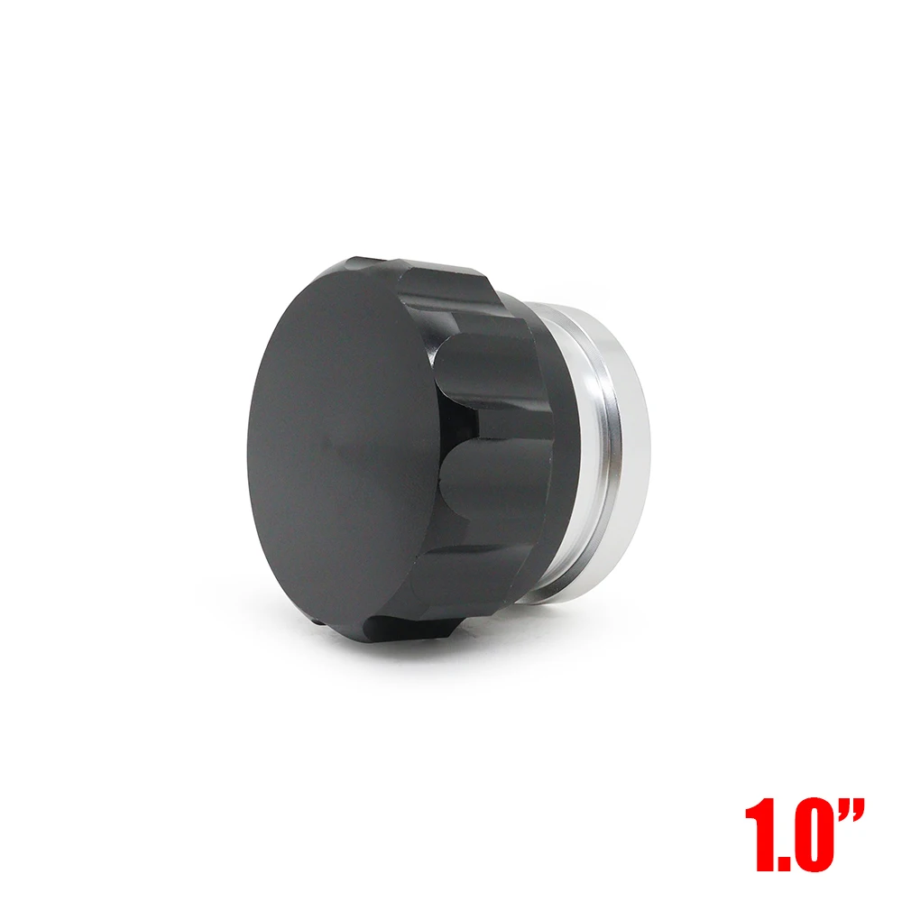 Aluminum Weld Bung and Cap for Fuel, Oil, Water, and Coolant Systems