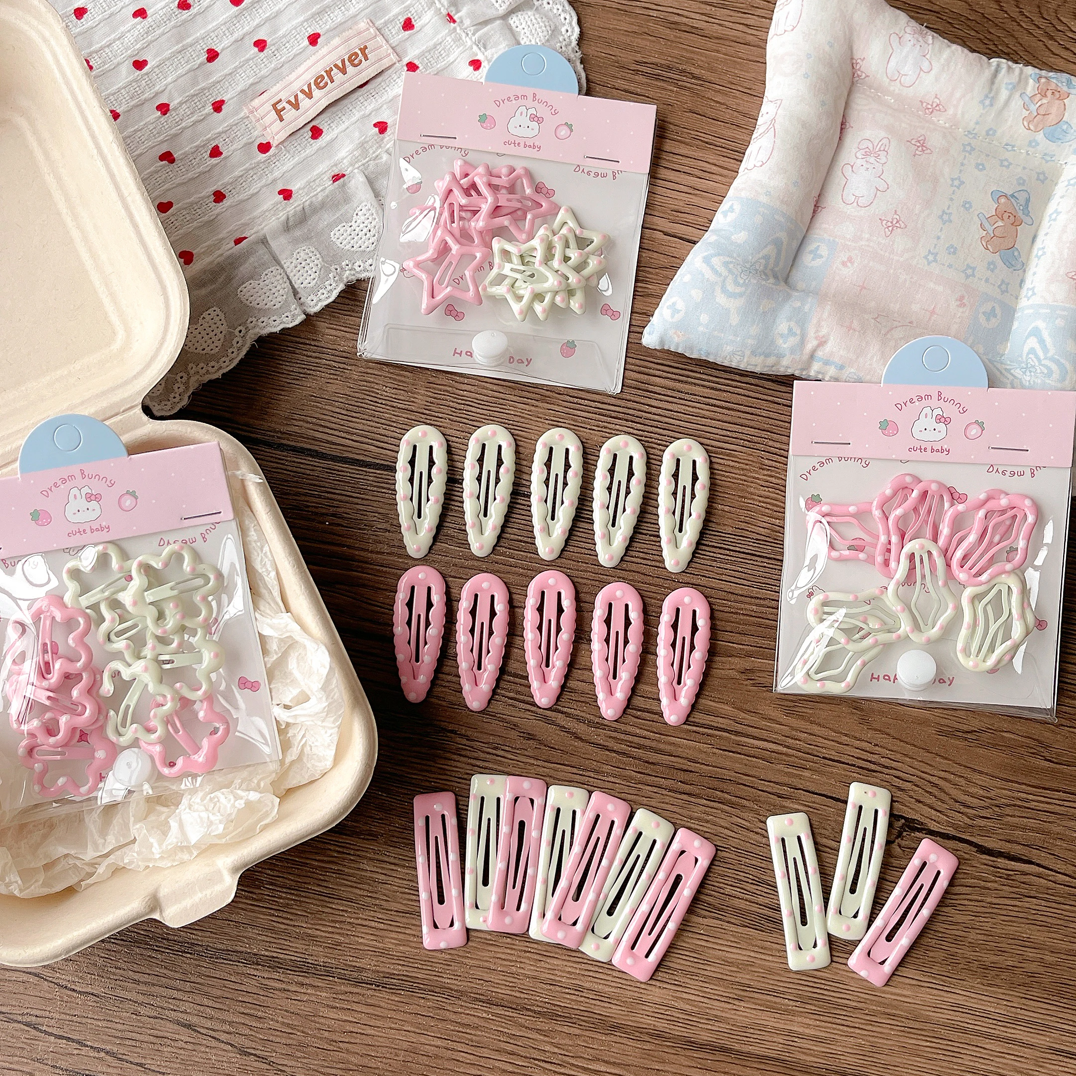 10 Stück/Set Baby Kinder Süße Farben Glänzende Stern-Ornament Haarspangen Frauen Mädchen Niedliche Haarklammern Haarnadeln Kinder Haaraccessoires – Detail 6