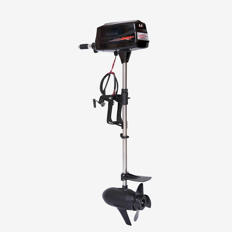 

DDP tax inclusive shipping Hangkai Electric Outboard Motor 48v 8hp Brushless Small Boat Engine мотор лодочный бензиновый