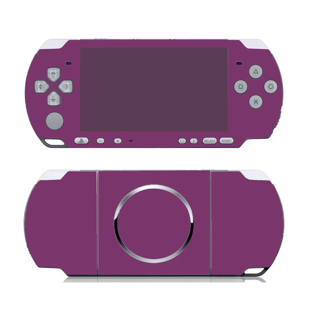 Puro Limpo Sólido Cores Vinil Pele Adesivo Protetor para Sony Psp 3000 Peles Adesivos Psp3000 10 - Image 4