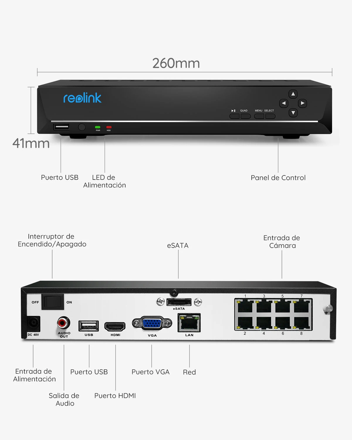 Reolink-sistema de cámaras de seguridad 4K, 8 canales, Kit de cámaras IP de 8MP con Zoom, 16 canales, grabación de vídeo confiable 24/7, NVR PoE de 8 canales