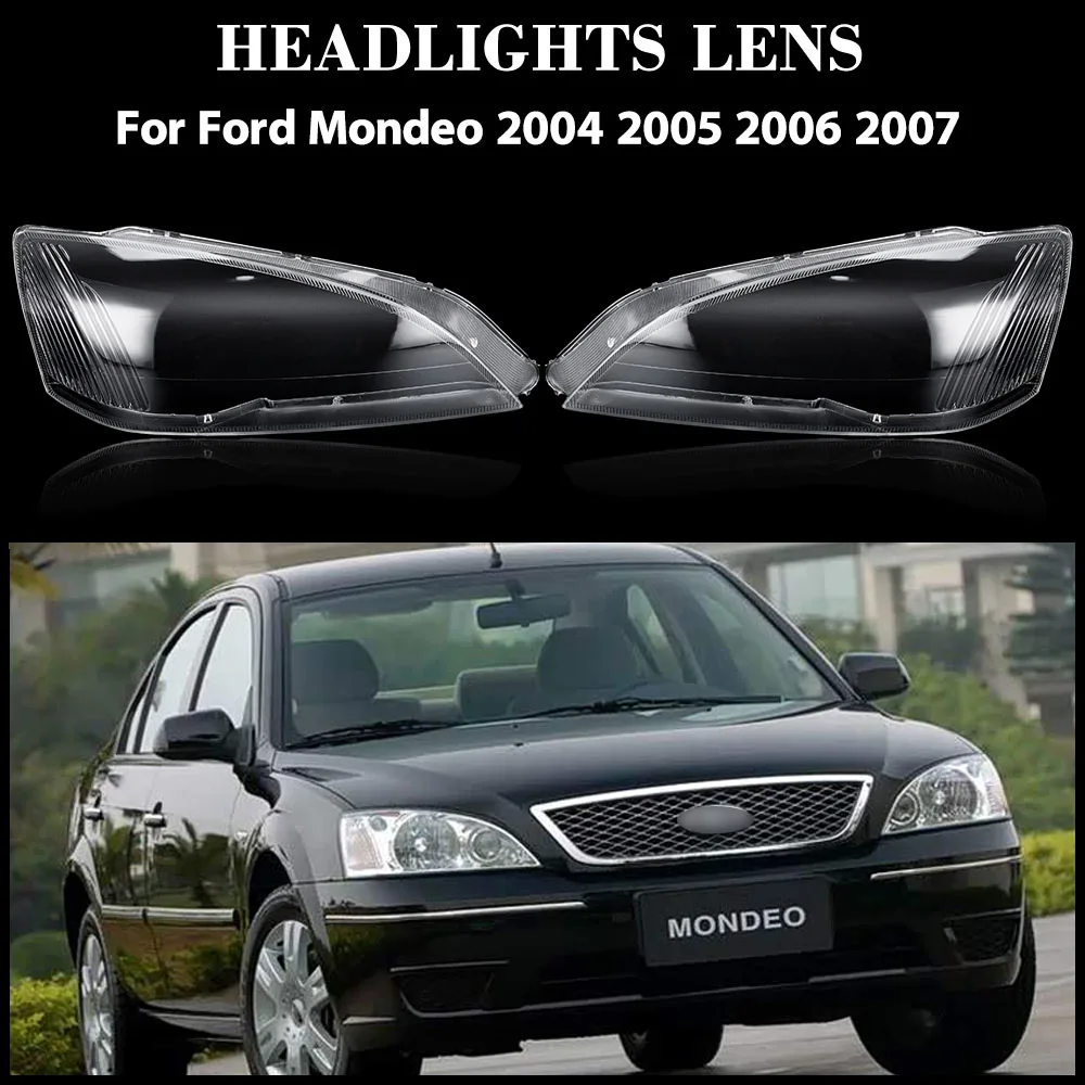 Curated visual reference: For Ford Mondeo 2004 2005 2006 2007 Headlight Cover Transparent Photo Inspiration