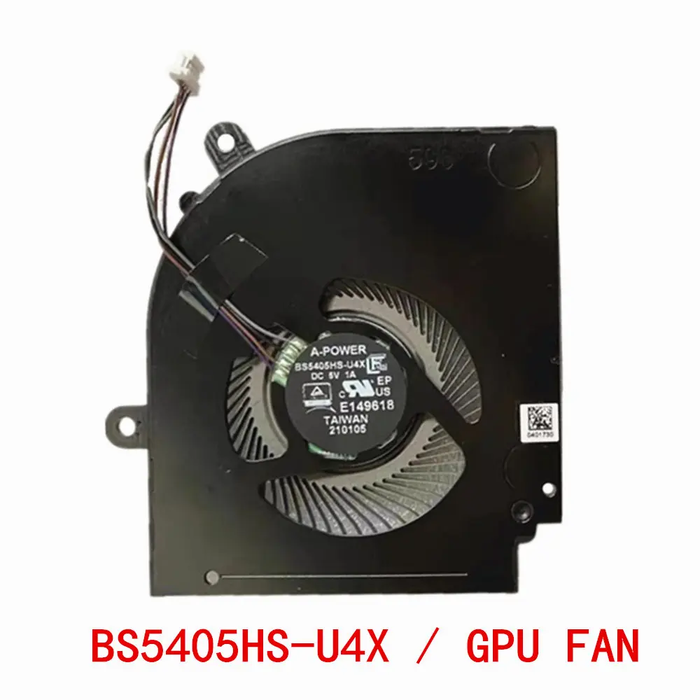 MSI Stealth 15M 2021 A11SEK A11UEK A11SDK BS5405HS-U4W BS5405HS-U4X Cooling Fan