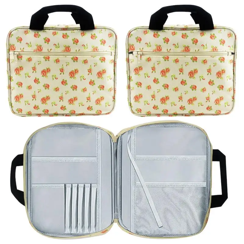 

Bible Cover With Handles Zippered Bible Carrying Case Durable Bible Tote Bag Bible Book Cover Electronic Products Storage Bag