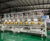 YunFu Computerized T Shirt 6 Heads Embroidery Machine 12 15 Needle High Speed 6 Head Embroidery Machine for Caps and T-shirt 2