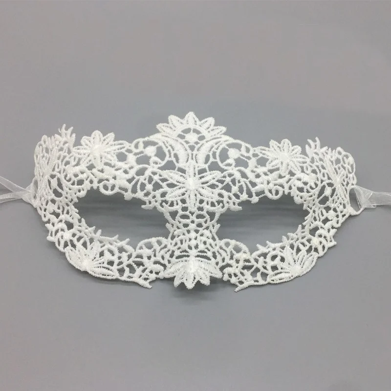 Women Sexy Hollow Lace Masquerade Bronzing Face Mask Princess Party Cosplay Prom Props Costume Nightclub Queen Eye Mask Exotic