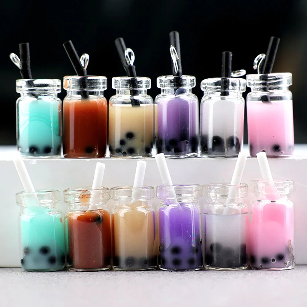 New 6pcs Dollhouse Miniature drinks Tea cup Play Mini food for blyth, 1/6 bjd Dollhouse accessories Toys