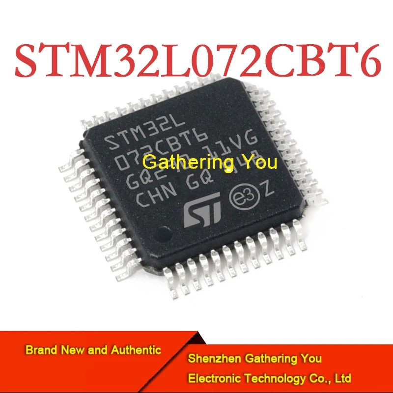 

Микроконтроллер STM32L072CBT6 ARM, новый, аутентичный