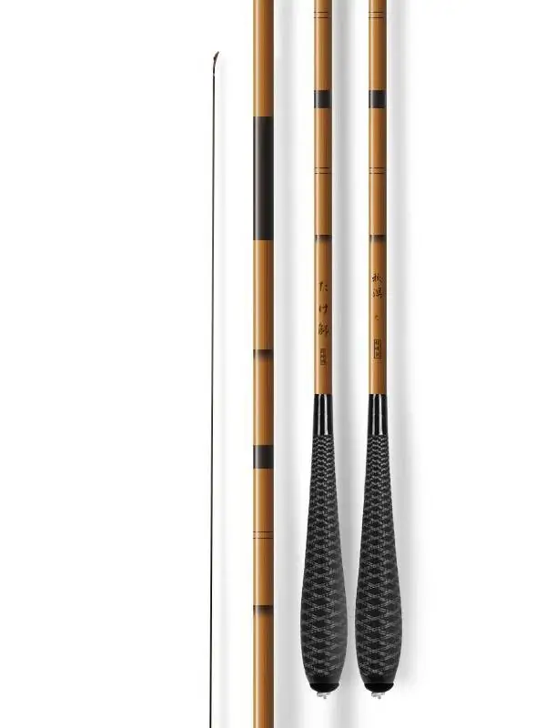 Ultra-Fine Ultra-Hard Carbon Fiing Rod Handheld Bamboo-Imitating Carp Fiing Rod 28 Adjusents 37 Adjusents Taiwan Fi...