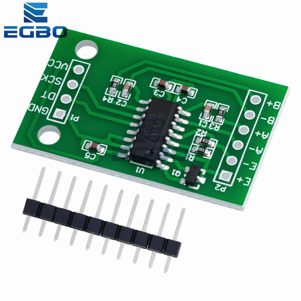 Pack of HX711 Precision Weighing Sensor Modules - 24 Bit Dual-Channel A/D Converter