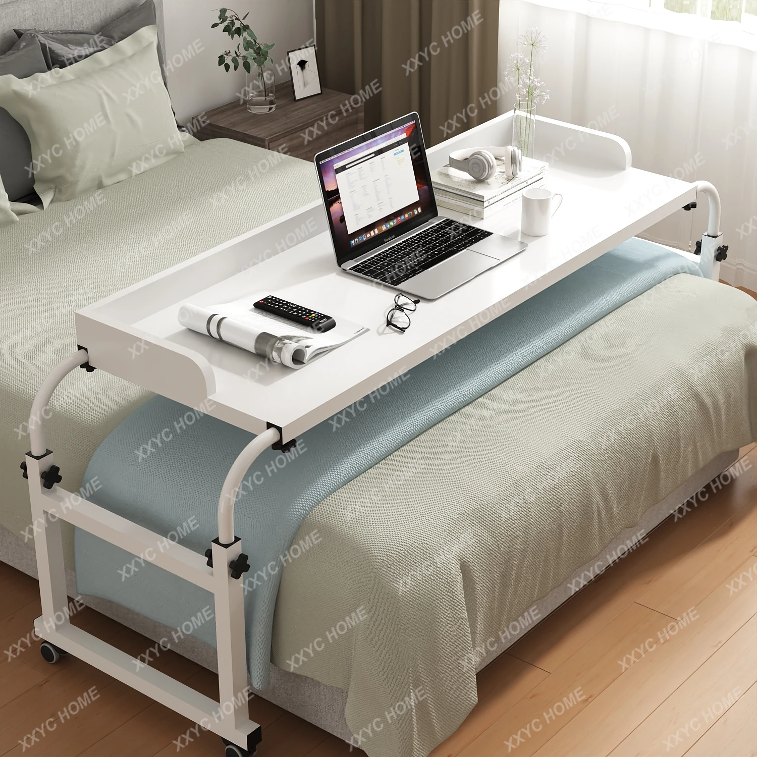 

Bed Table Movable Desk Computer Desk Home Bed Table Lazy Lifting Table