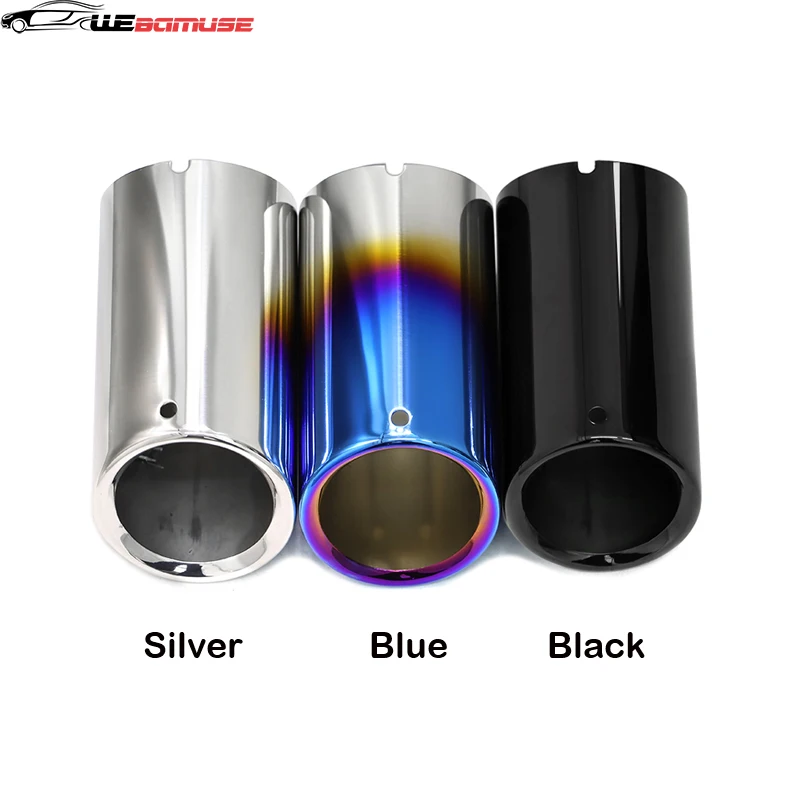 Car Exhaust Tip For BMW X7 G07 X5 G05 X6 G06 M40i M50i Exhaust Tips Muffler Stainless Steel Pipe to Nozzle