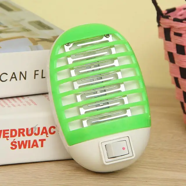 110V-220V Szúnyoggyilkos Lámpa Energiatakarékos, Levehető Műanyag Led Néma Rovar Zapper Kártevőirtás A Nappalihoz - Image 5