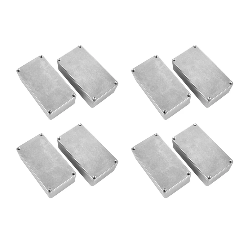 

8Pcs 125B/1590N1 Aluminum Case Guitar Stompbox&Pedal Enclosure For Guitar Effect Pedal Project