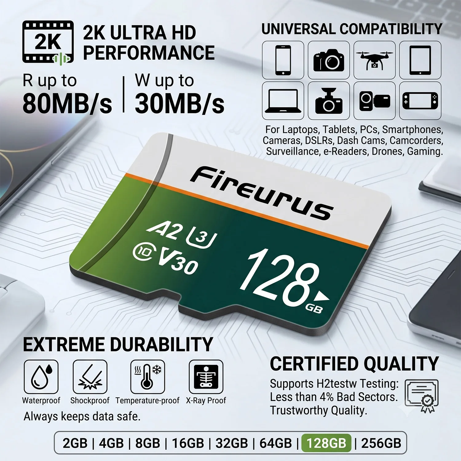 고속 미니 SD 메모리 카드 256GB 클래스 10 마이크로 TF 플래시 USB 펜 드라이브 카드 마이크로 TF 카드 32GB 64GB 128GB 스마트폰용